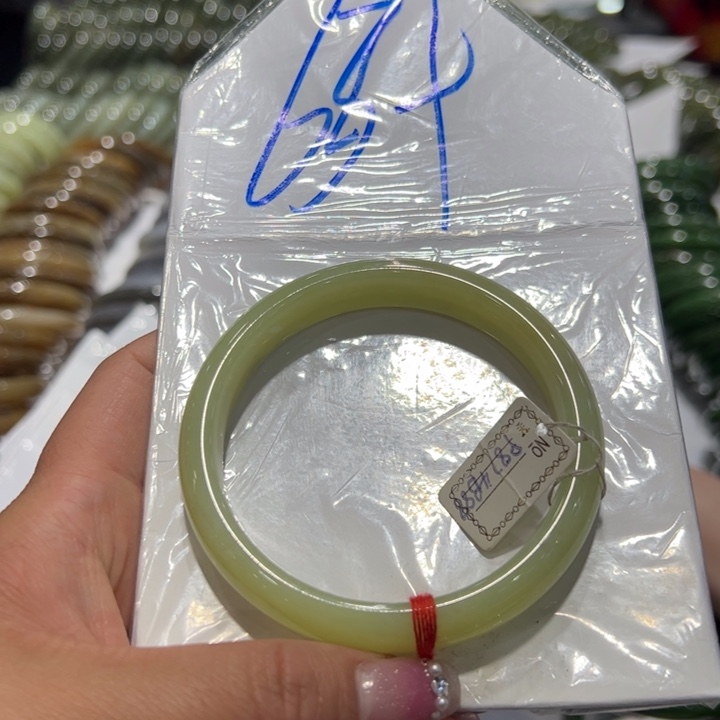 和田玉手镯未镶嵌Z*T