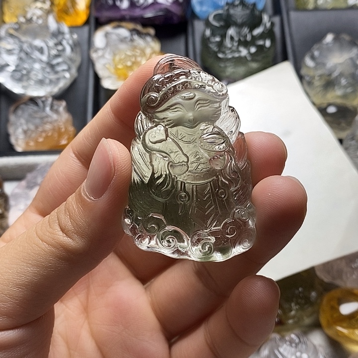 未镶嵌颈饰水晶水晶吊坠