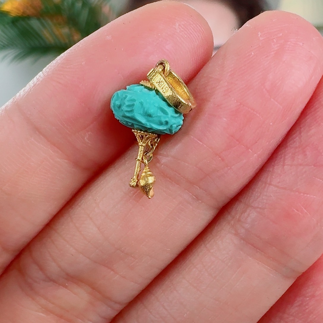 未镶嵌绿松石珠宝奇石