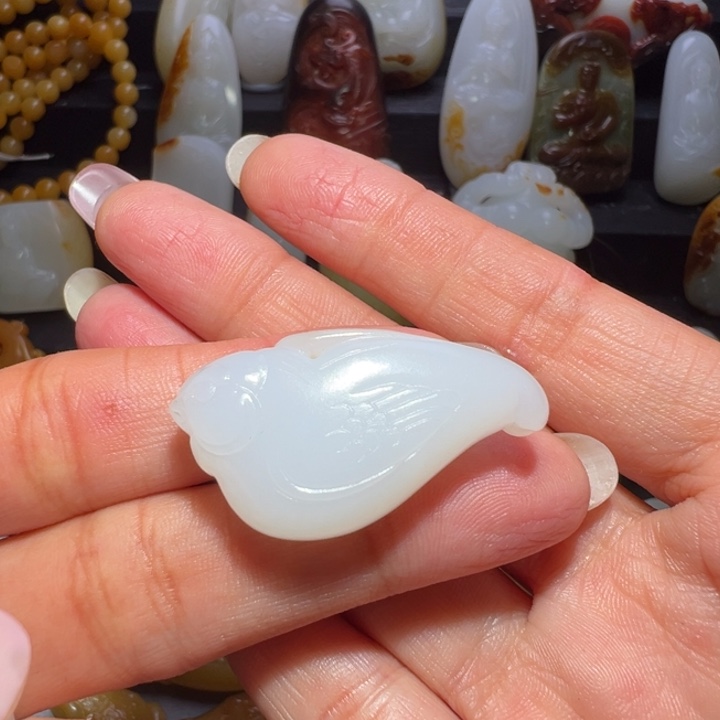 和田玉挂件未镶嵌