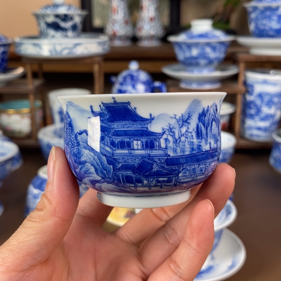 景德镇陶瓷手工手绘
