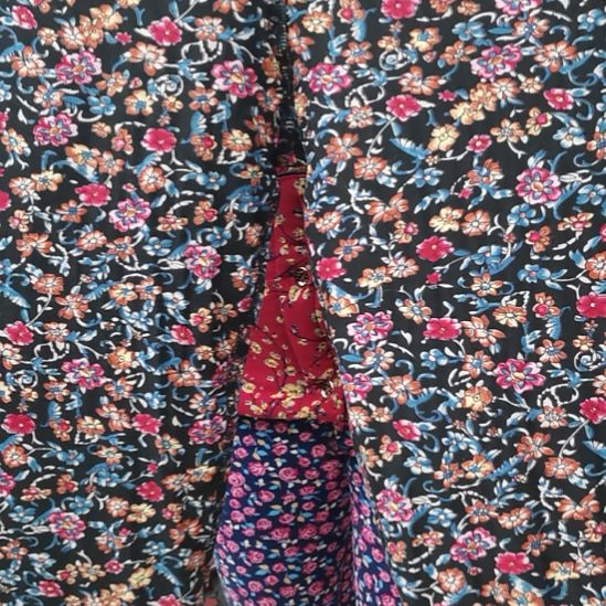 背心zx小碎花棉裤圈圈