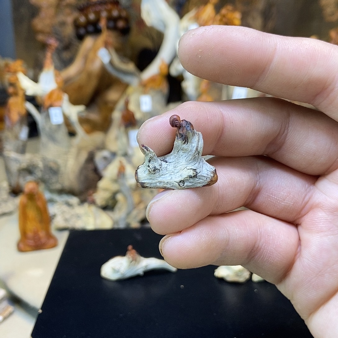 风***雨柏木（崖柏）精品无相手把件