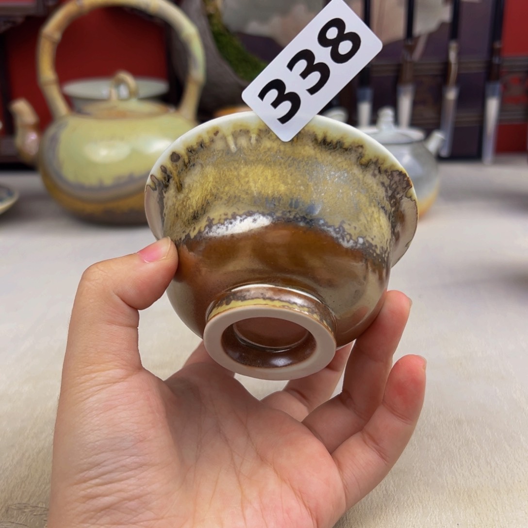 杯纯手工柴烧主人杯