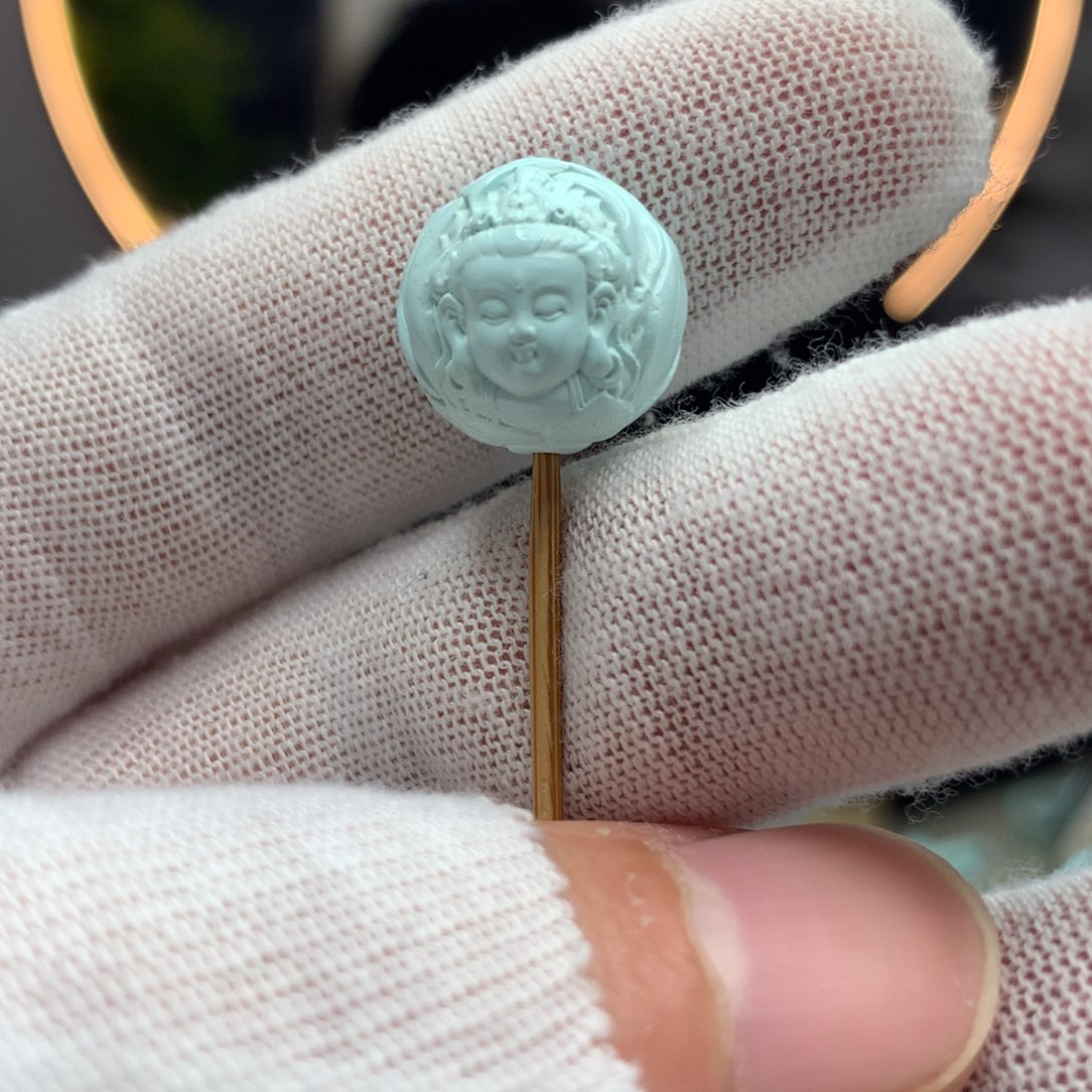 绿松石挂件未镶嵌