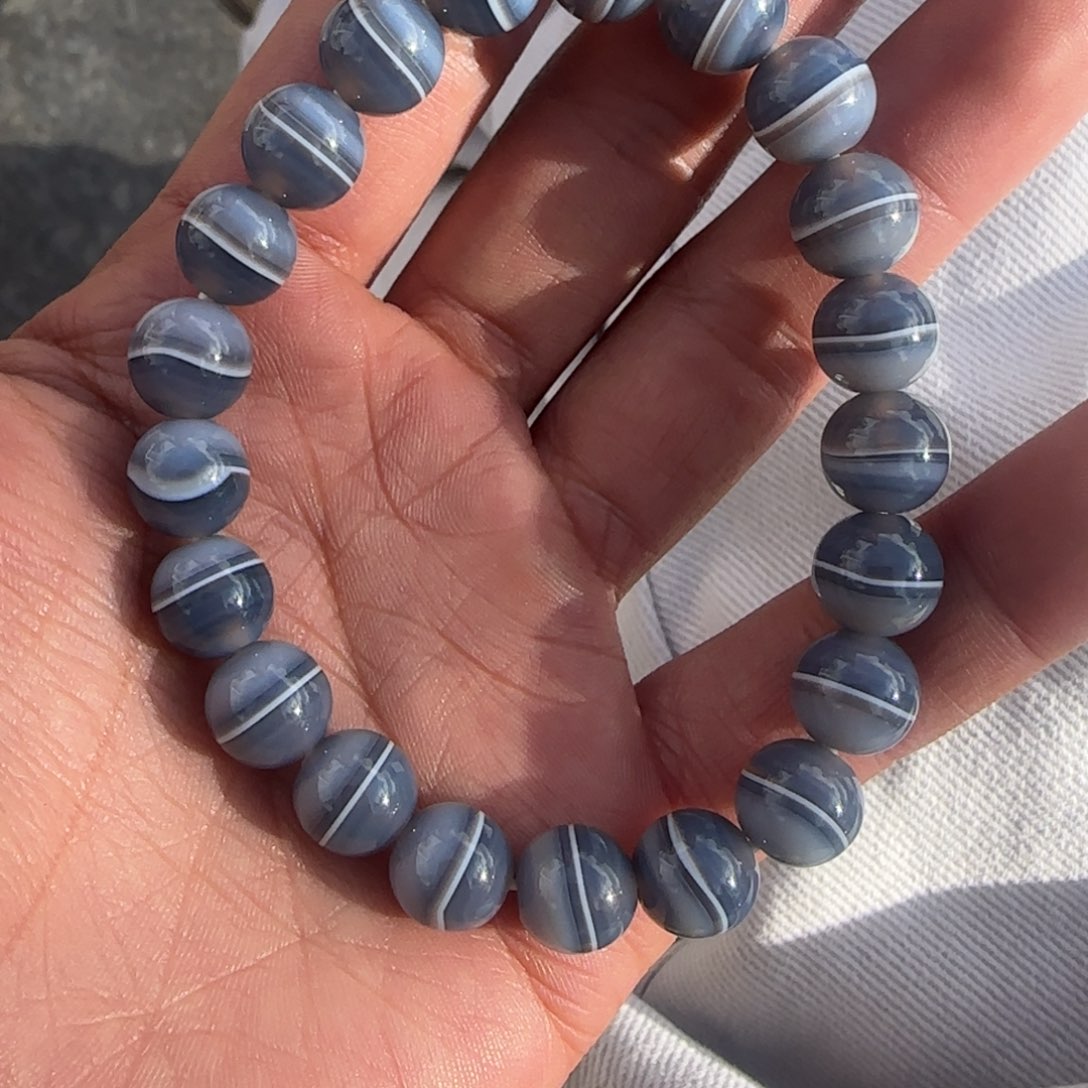 玛瑙/玉髓未镶嵌手链