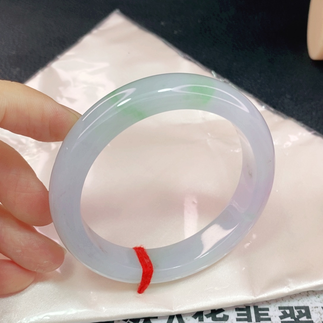 未镶嵌手镯翡翠55.3正圈