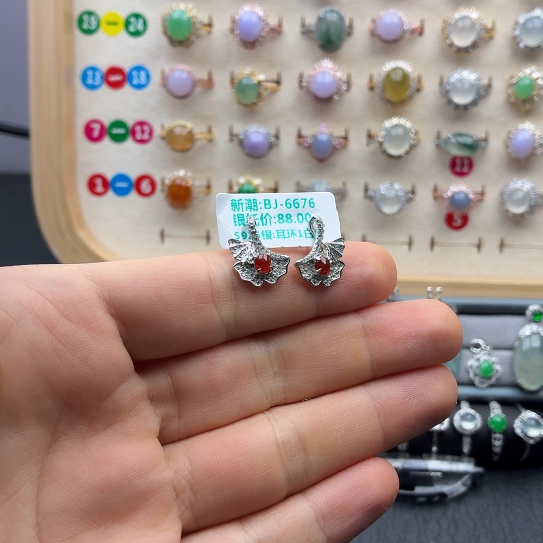 翡翠未镶嵌戒指天然缅甸翡翠A货