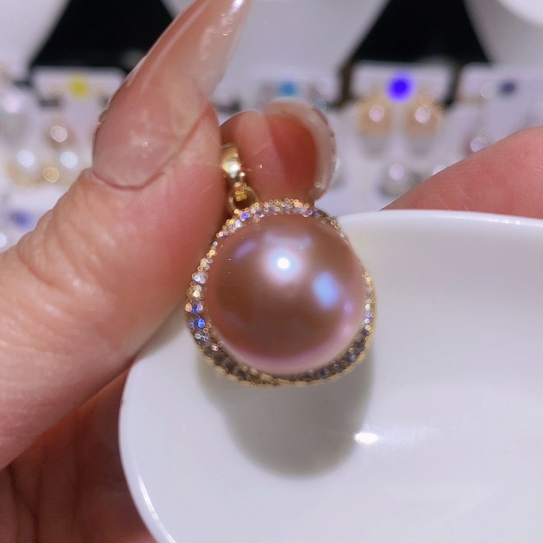 淡水珍珠颈饰合金