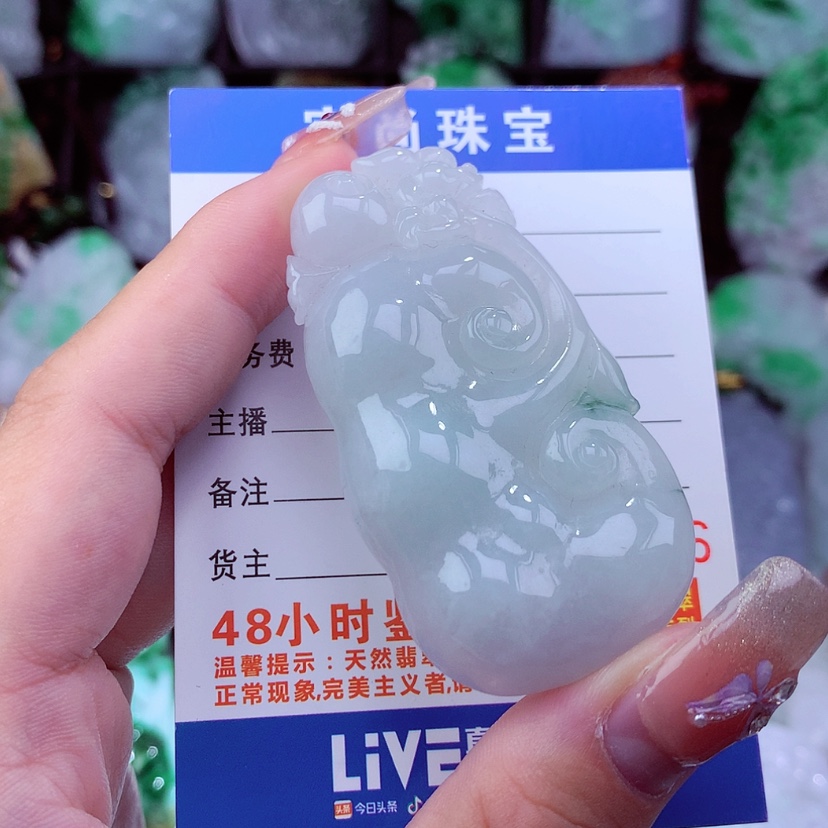 【闪购商品】翡翠颈饰未镶嵌挂件
