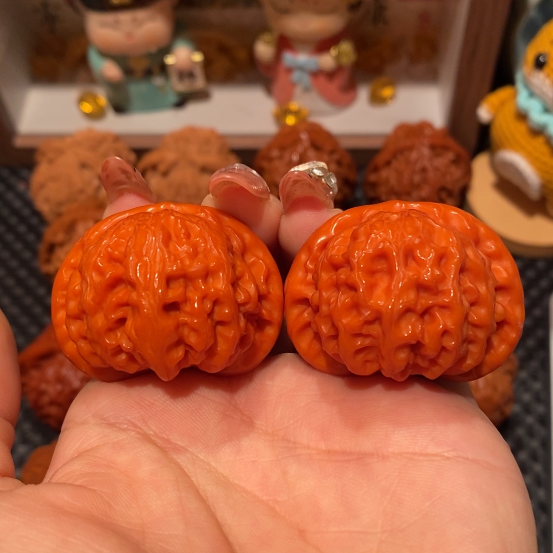 吊坠桃核39.8玉化宫灯，1009