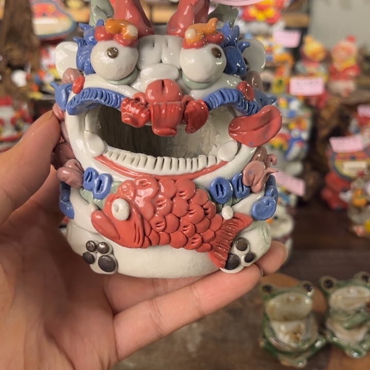 泥塑z*y纯手工茶宠摆件