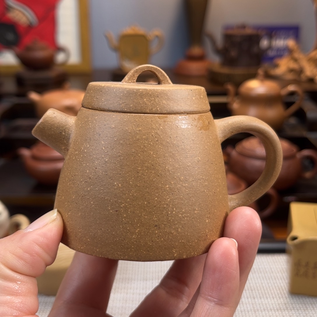 紫砂茶具半手工制作