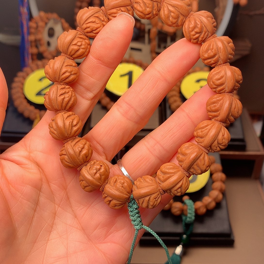桃核手串小金豆手串16