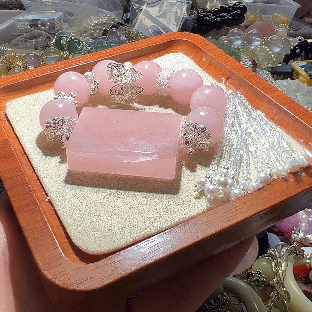 手链水晶未镶嵌水晶手链