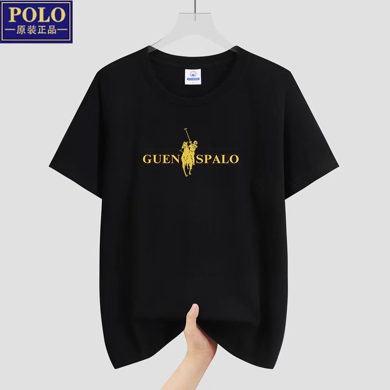 保罗新款短袖T恤圆领半袖体恤休闲潮流时尚