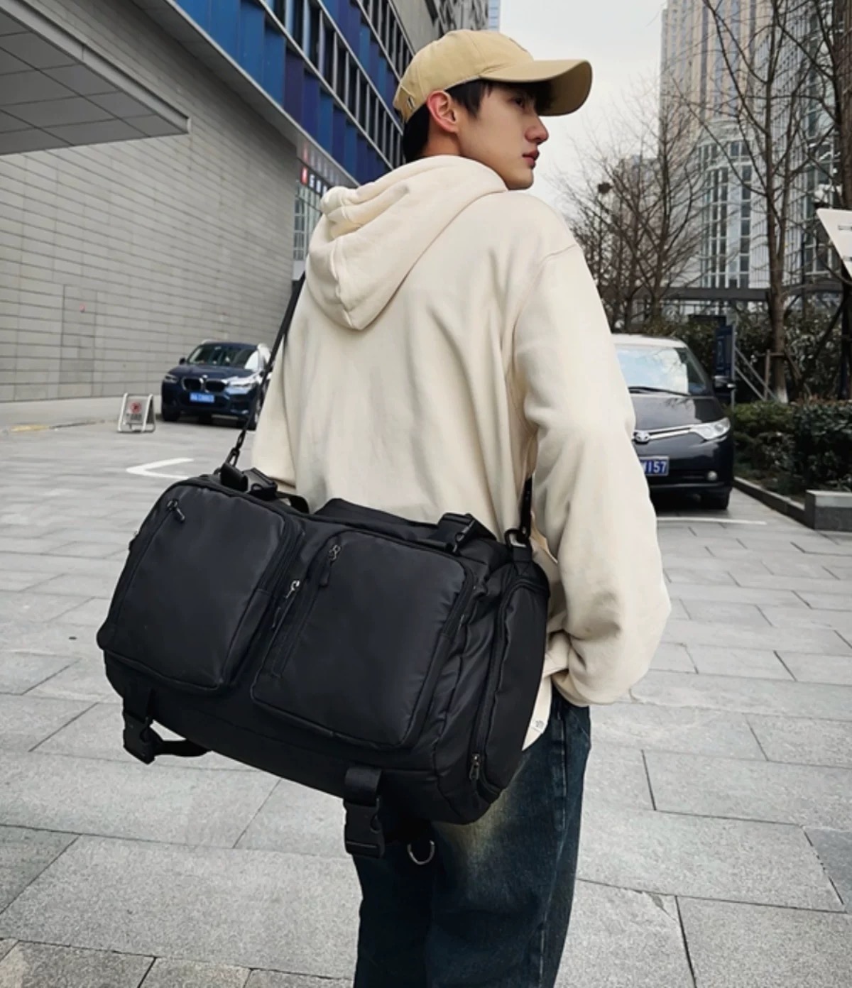 【现货秒发】手提户外健身包大容量短途斜挎运动旅行包-2003-69-zb