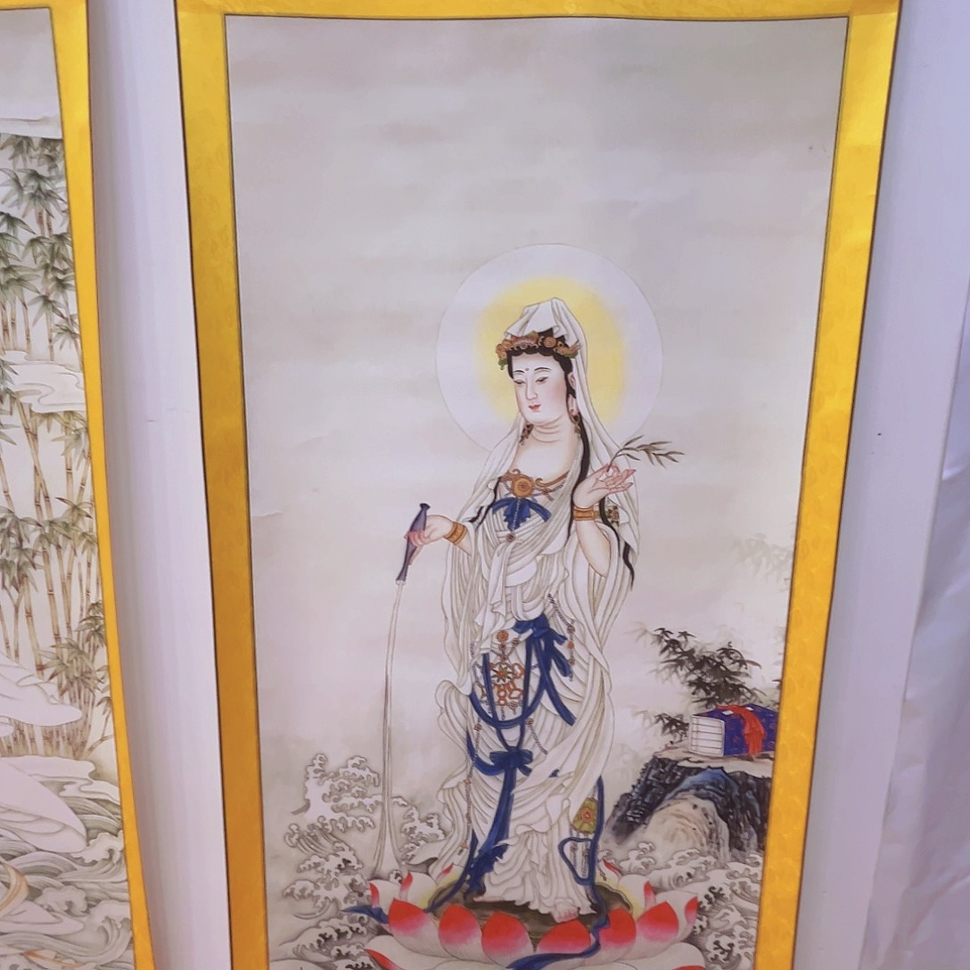 卷轴画观音尊者123