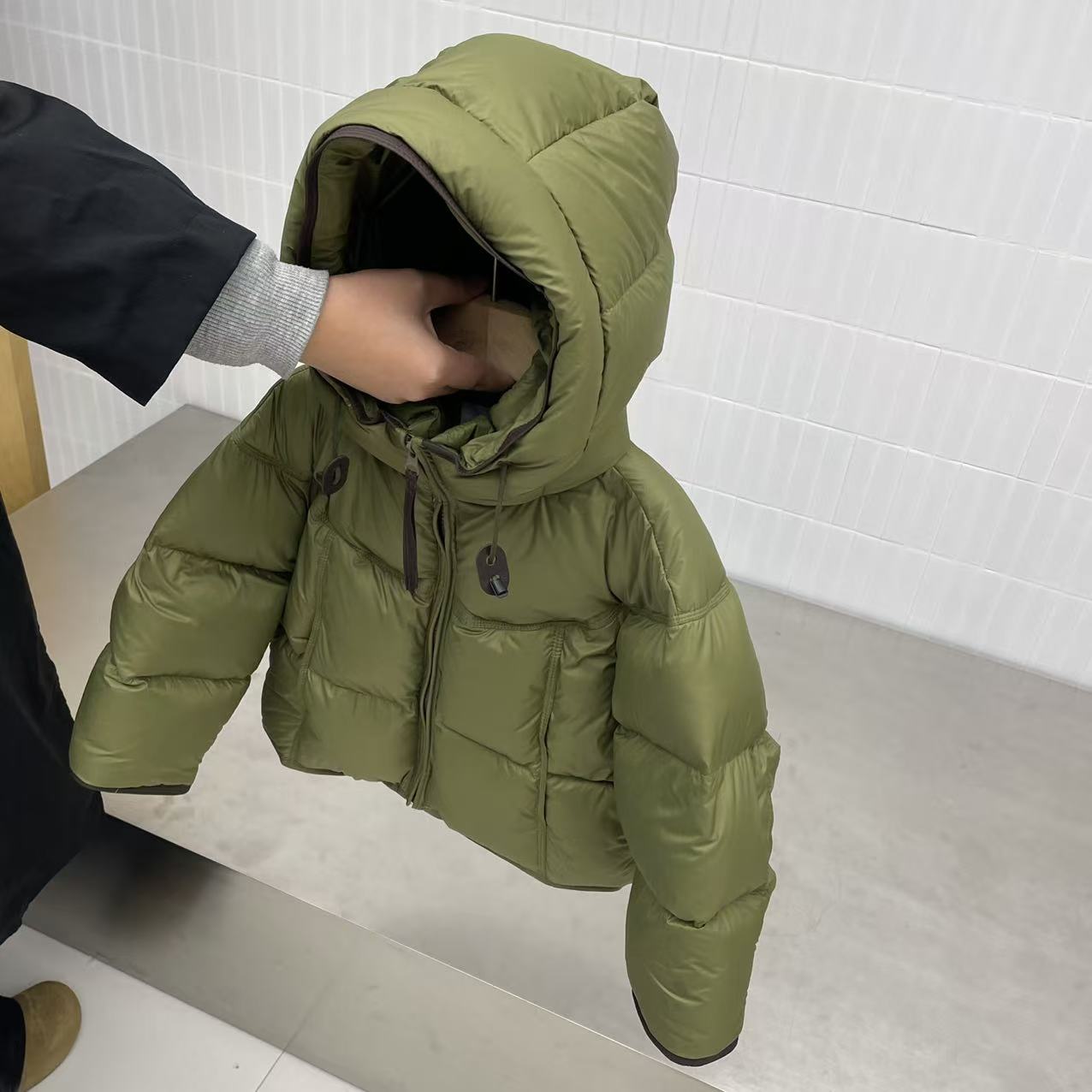2025新款TXB25975中小童 童装  时尚休闲连帽羽绒服