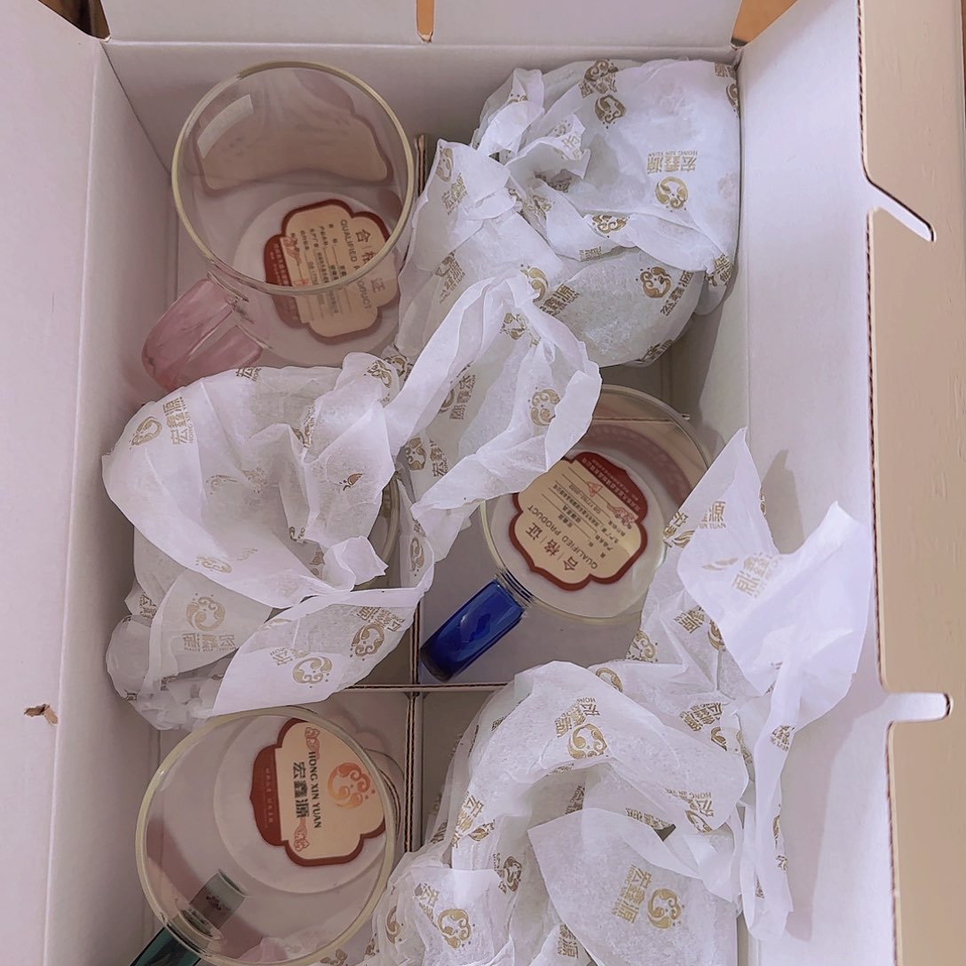 高硼硅玻璃茶水分离款L40六色