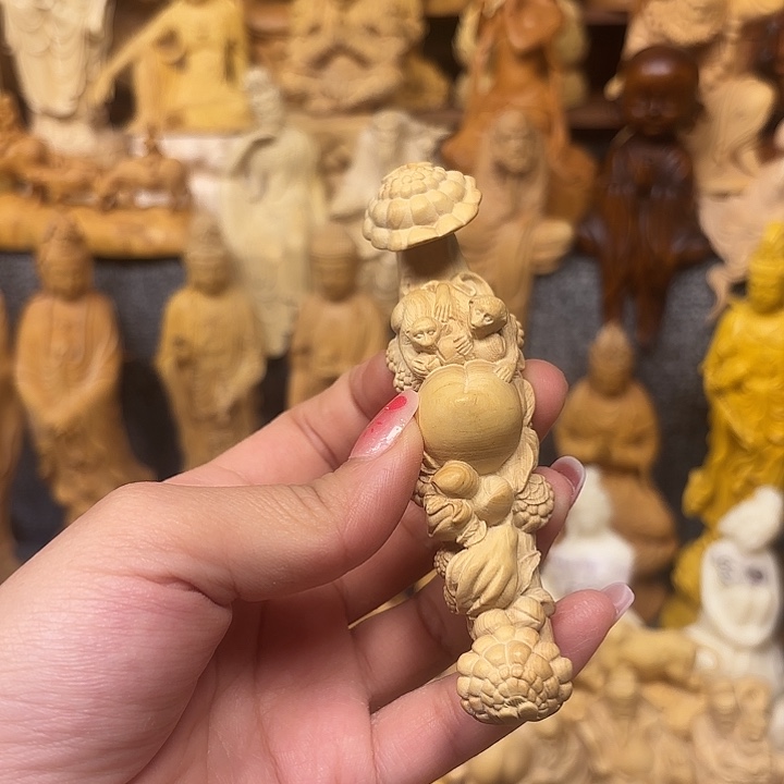 黄杨木黄杨木小叶瑕疵如意