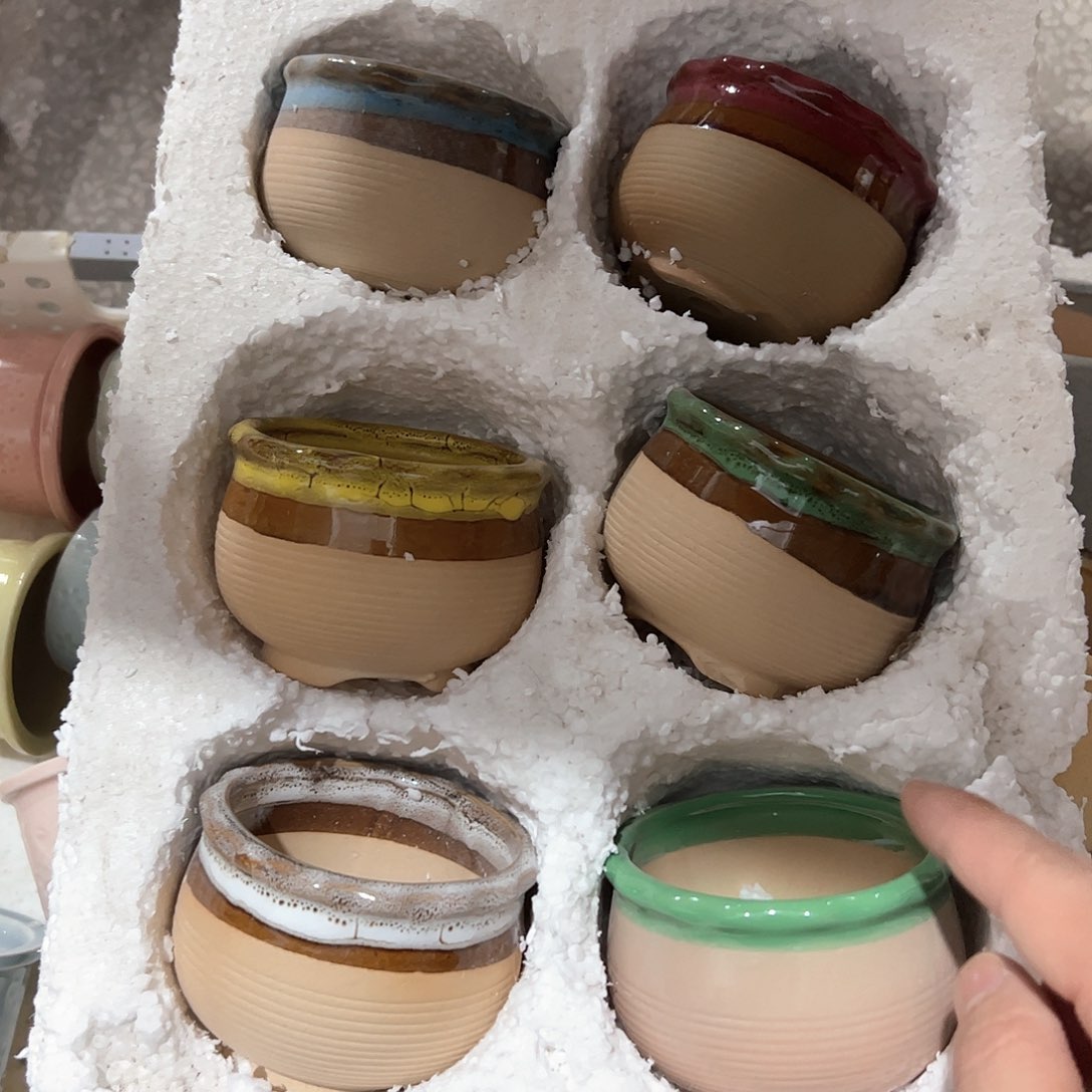 陶瓷多肉小花盆@@1