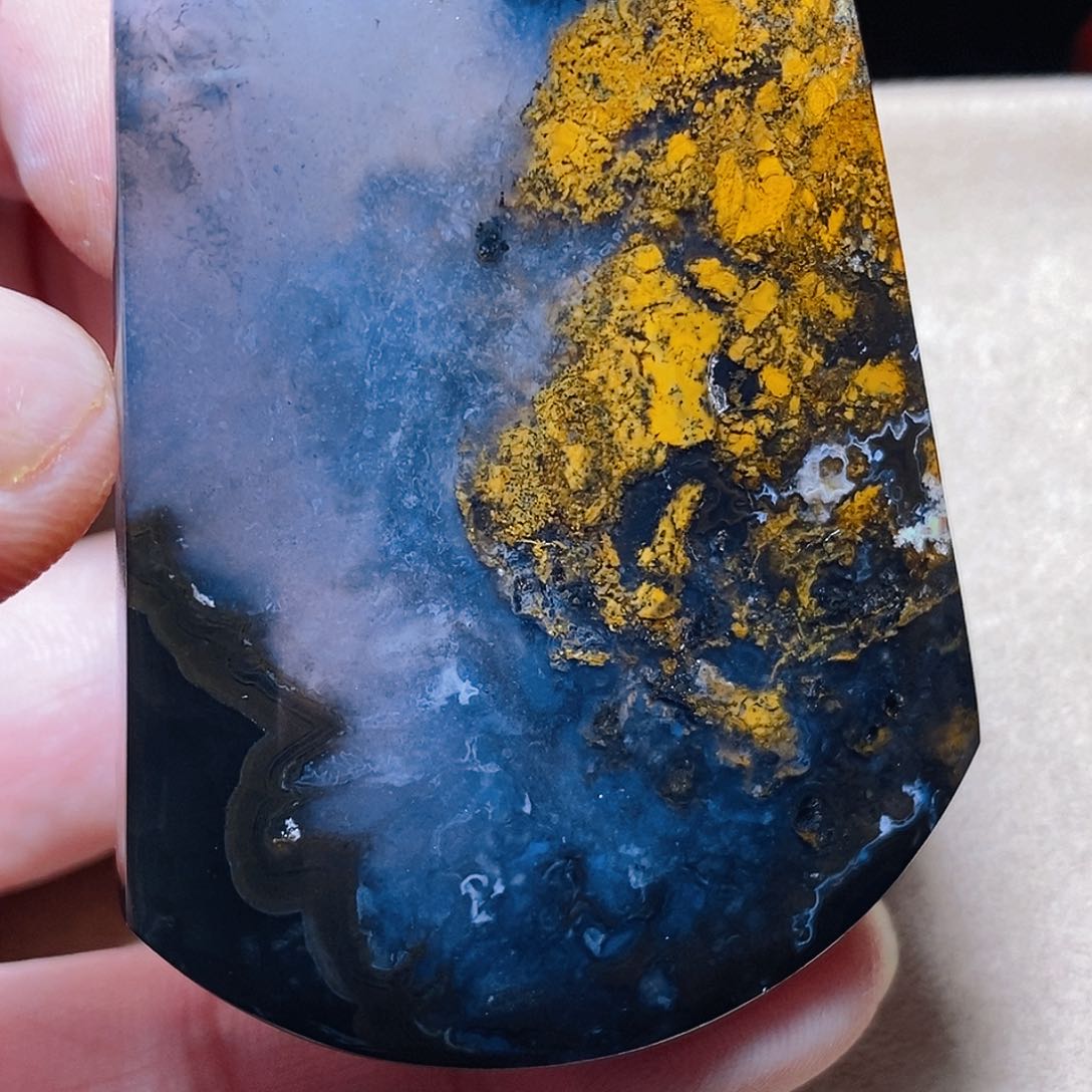 未镶嵌颈饰玛瑙/玉髓放**刀