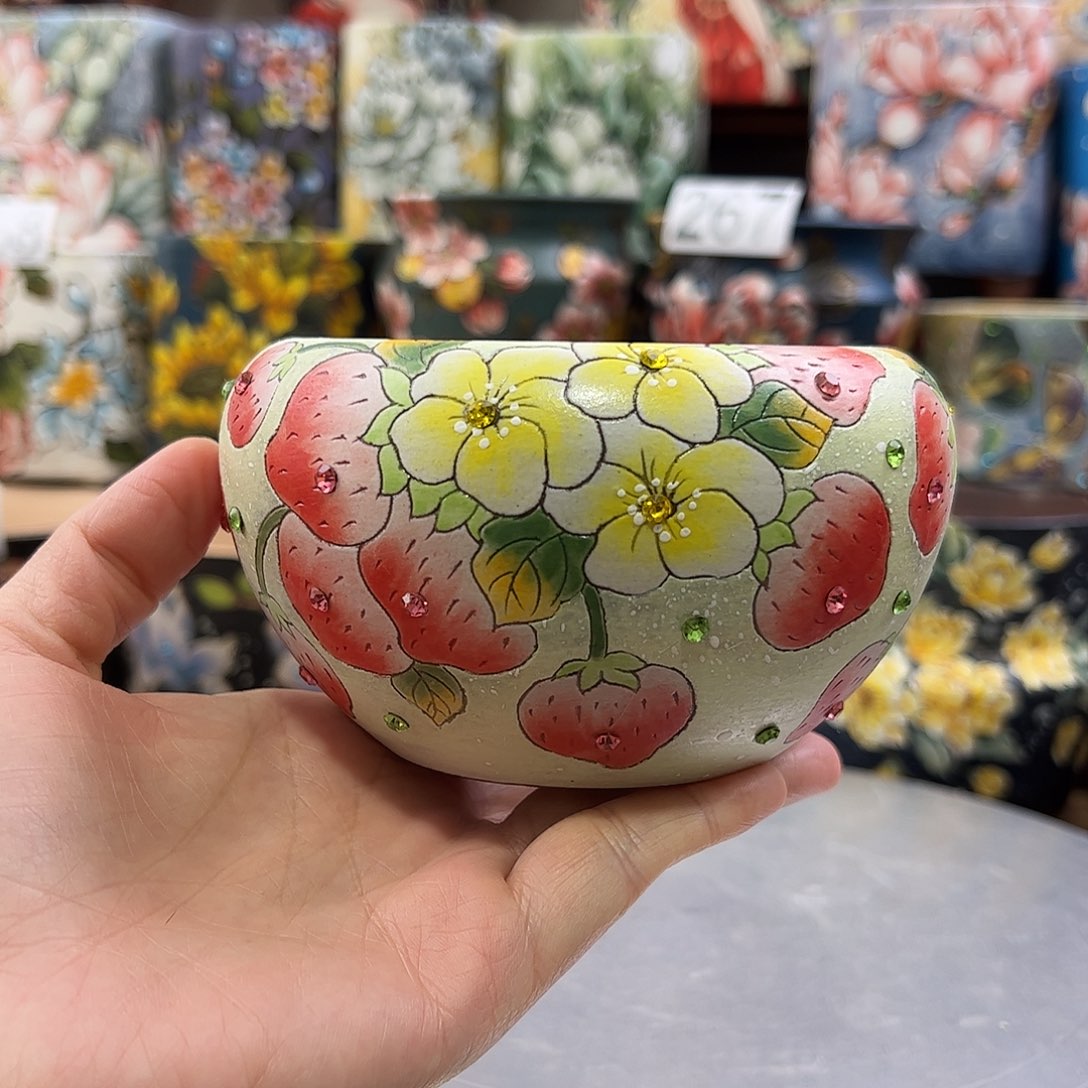 景德镇陶瓷花盆景德镇陶瓷花盆