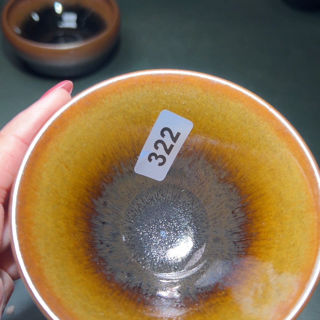 茶盏全手工原矿原釉建盏