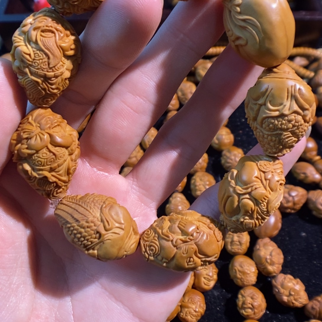 手串/手链橄榄核瑞兽财神