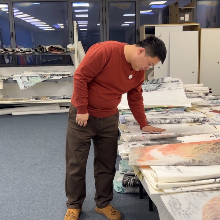 国画?纯手绘字画国画宣纸