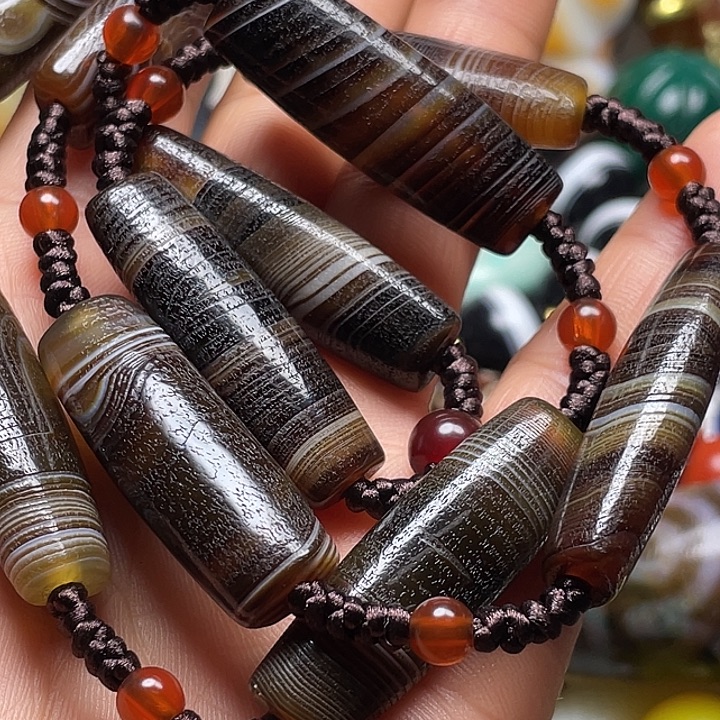 玛瑙/玉髓未镶嵌颈饰