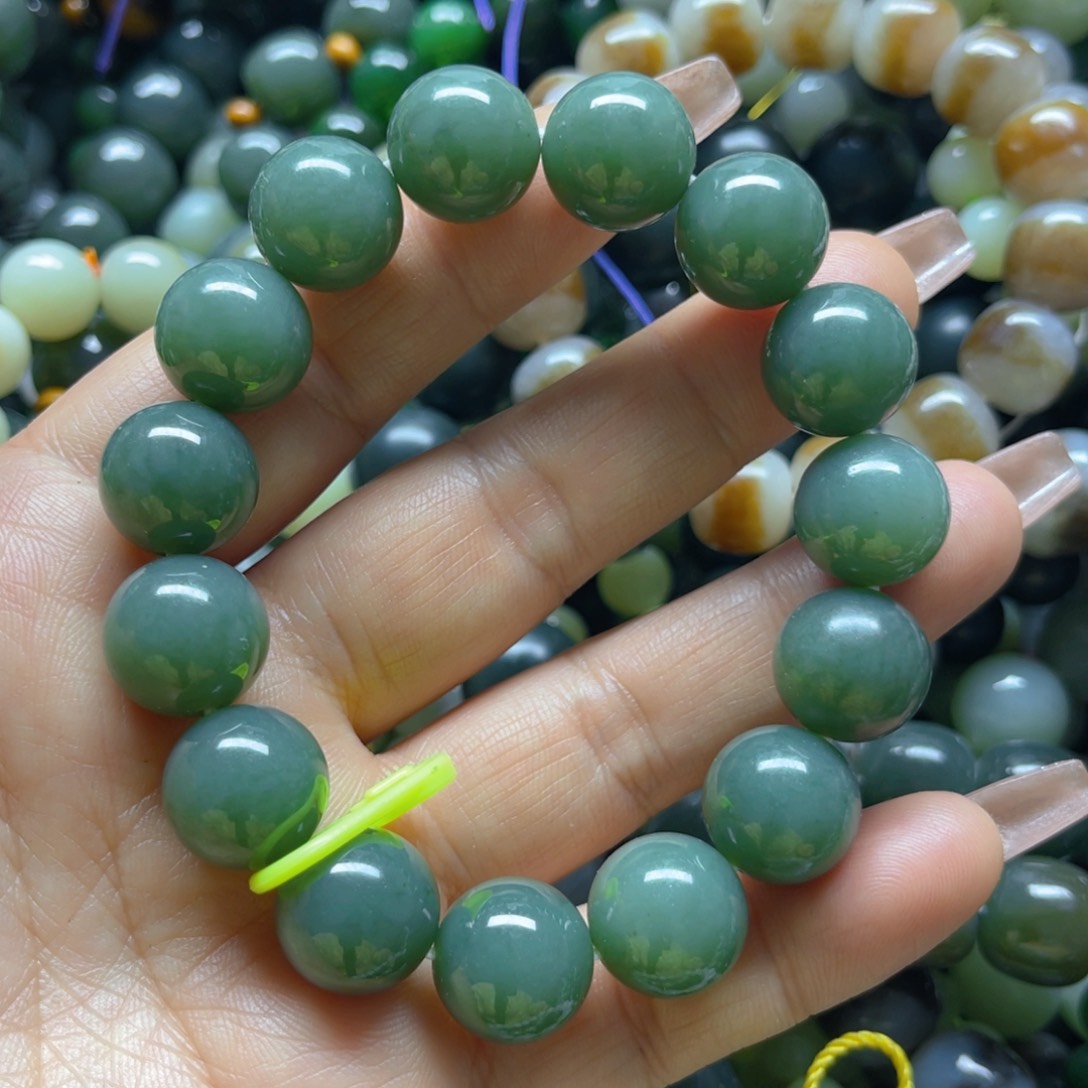 和田玉手链未镶嵌