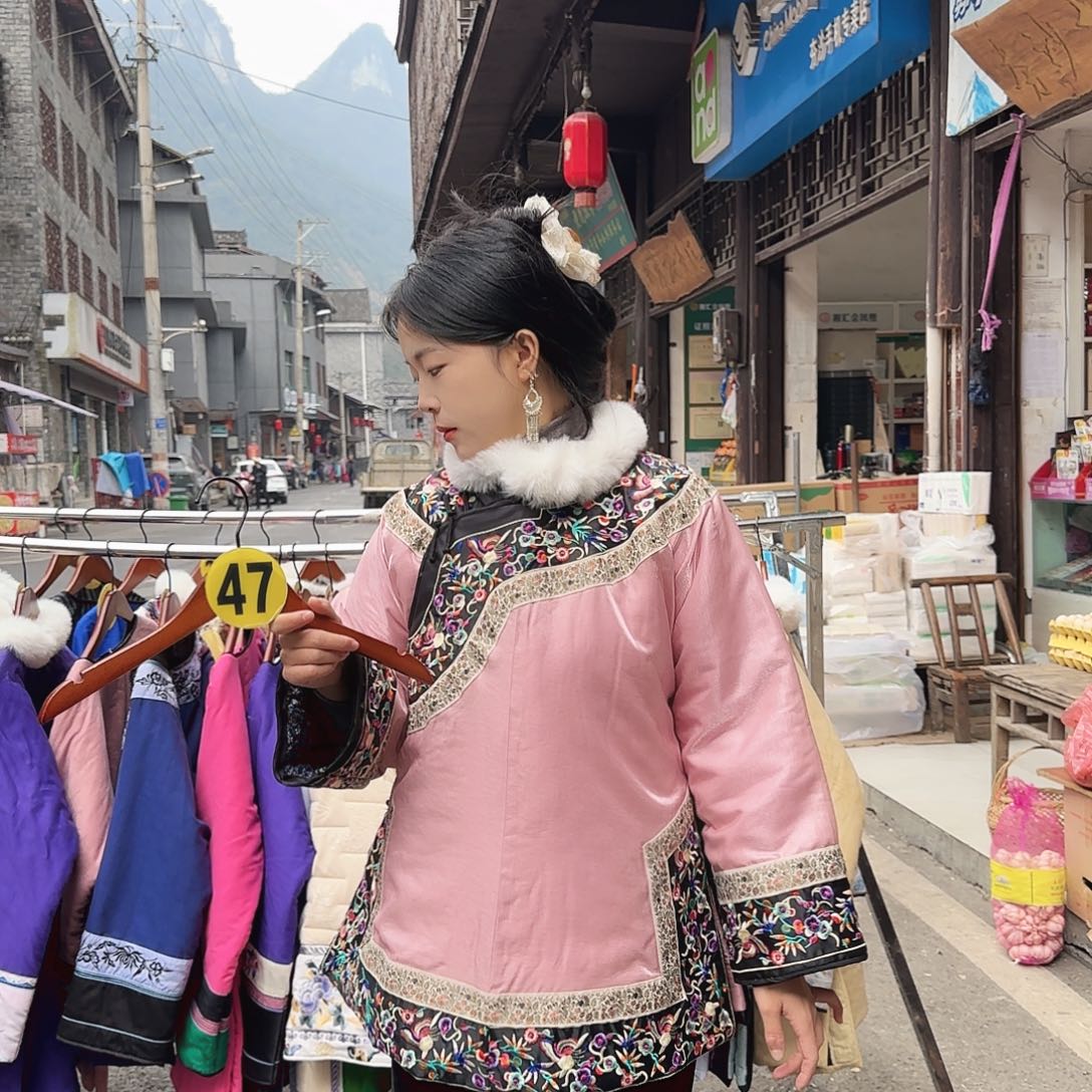 修***道湘西苗族刺绣加厚168 135斤