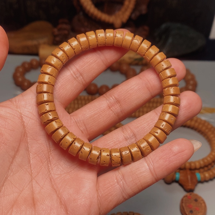 桃核吊坠桃核手串95直切