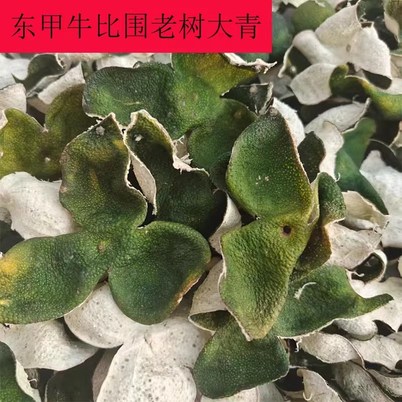 《2025东甲牛比围大青皮》原枝少量开皮自然生晒干仓存放摘果