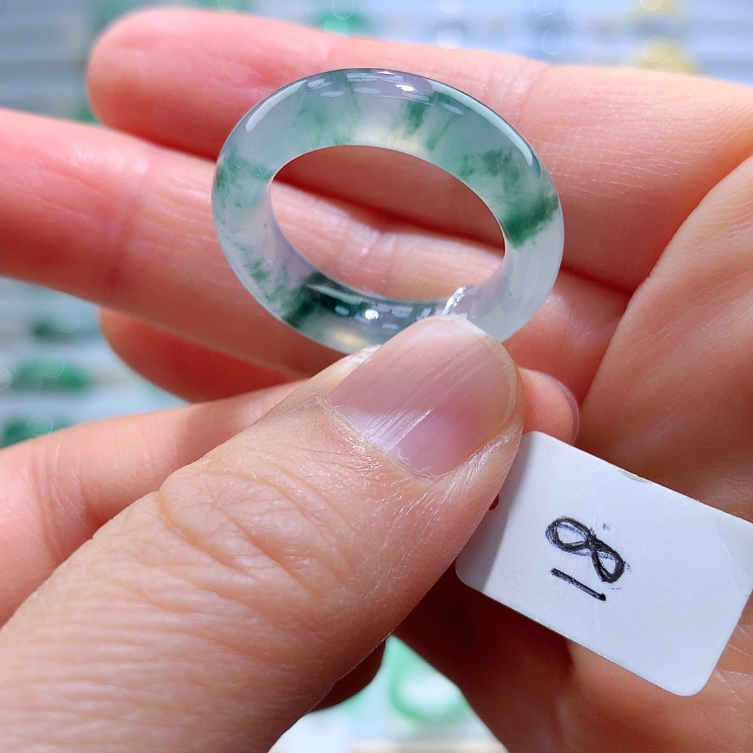 翡翠戒指未镶嵌18号