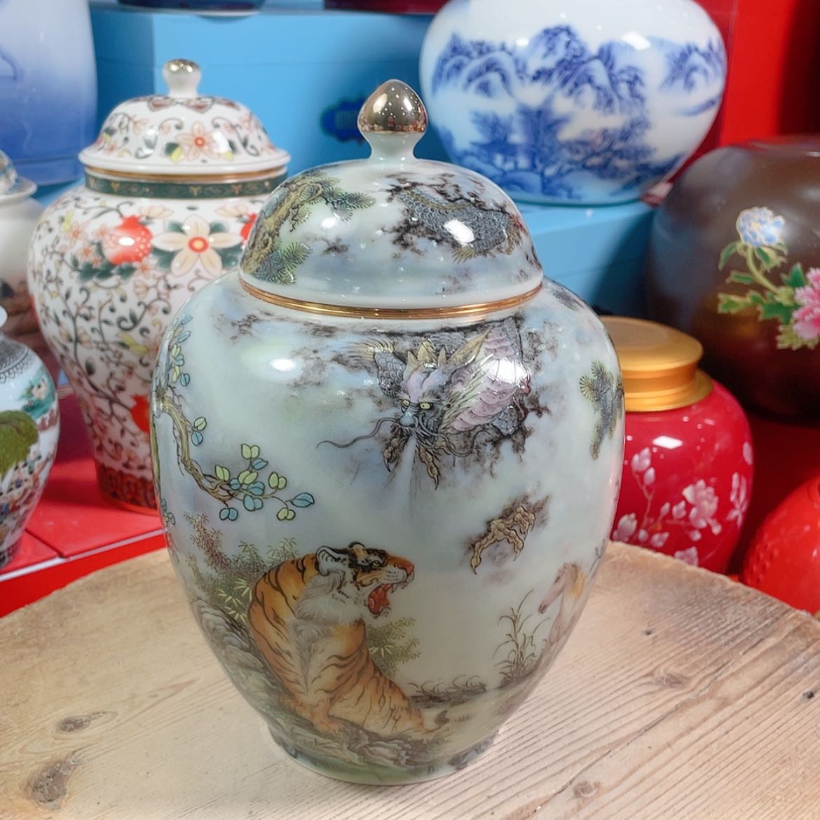 【闪购商品】罐陶瓷茶叶罐密封罐