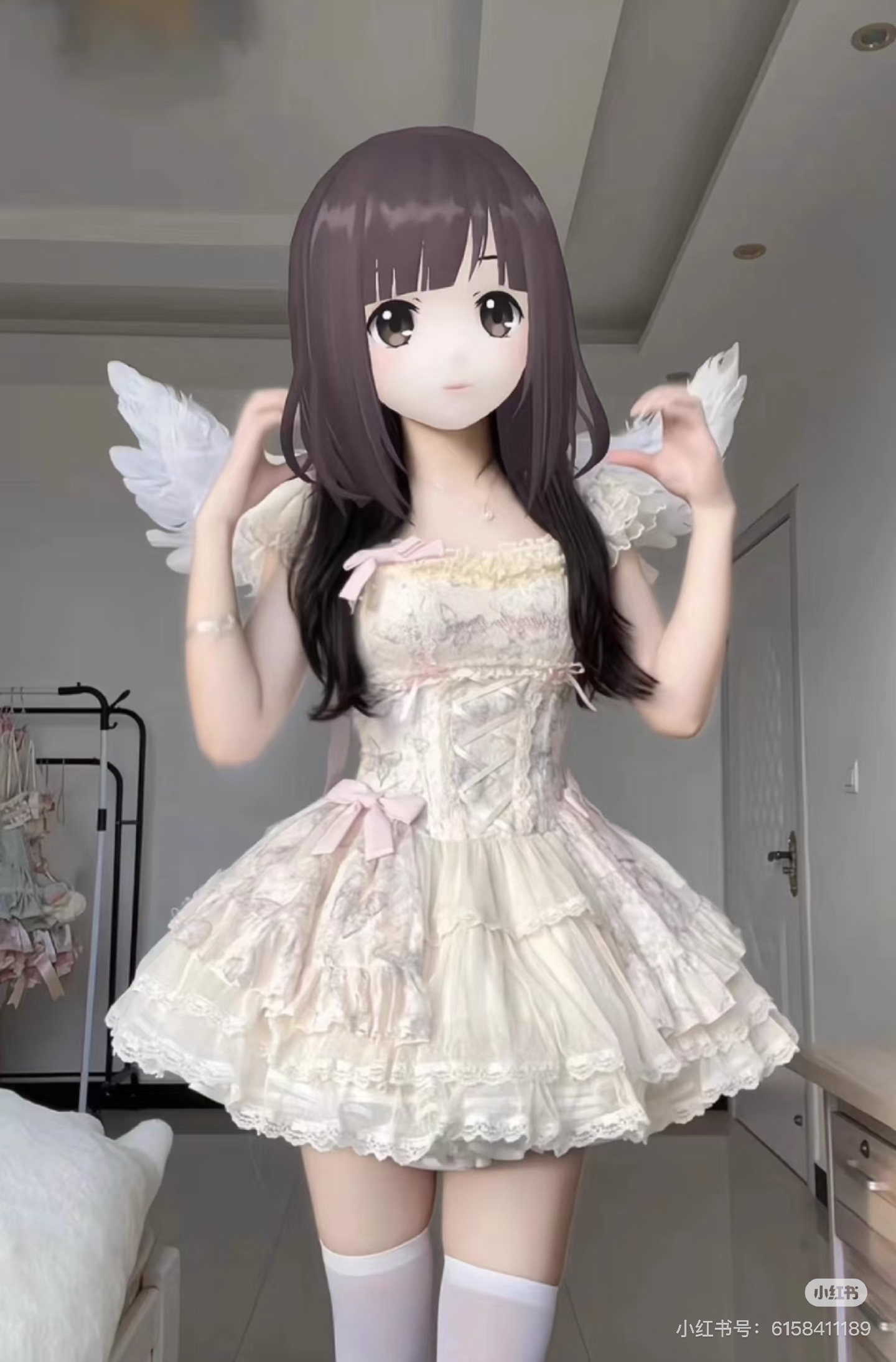 夏时蝶 实体店现货 仲夏夜家 lolita 可爱原创连衣裙