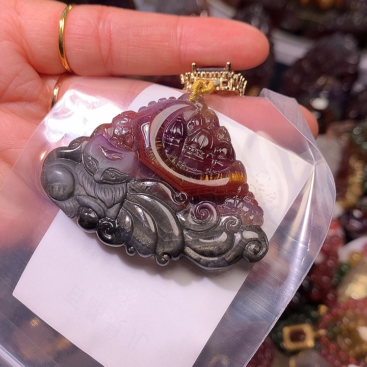 水晶颈饰未镶嵌订制