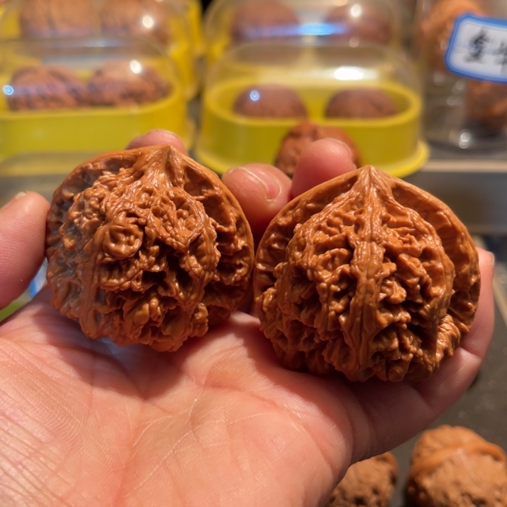 文玩核桃把件大粗筋48