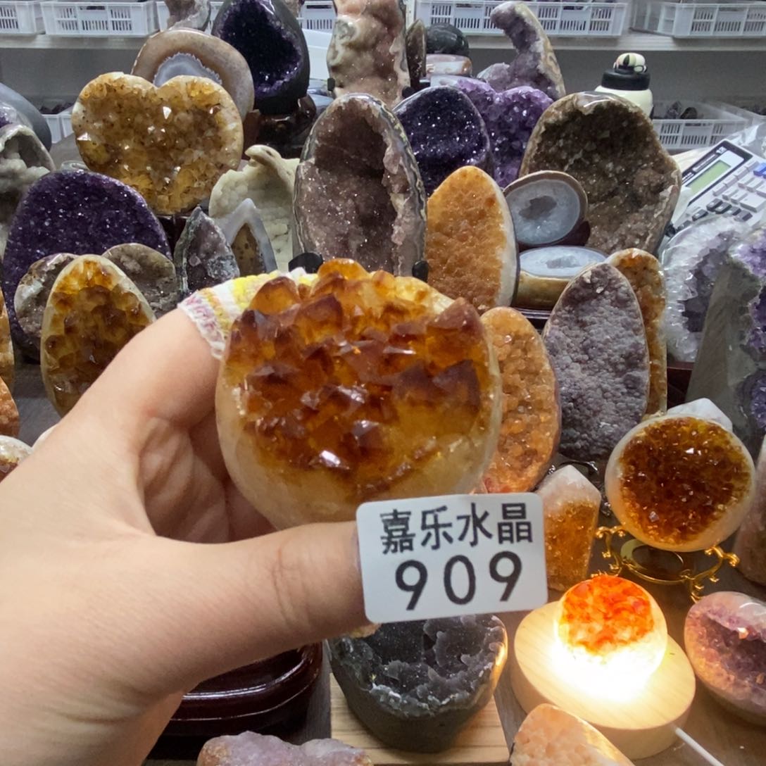 水晶摆件未镶嵌水晶实**工909