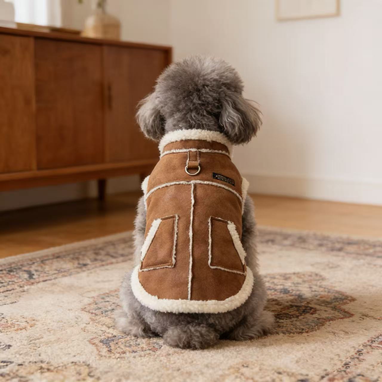 狗狗衣服秋冬款棉服泰迪冬装宠物加厚可牵引冬天防寒冬季保暖马甲