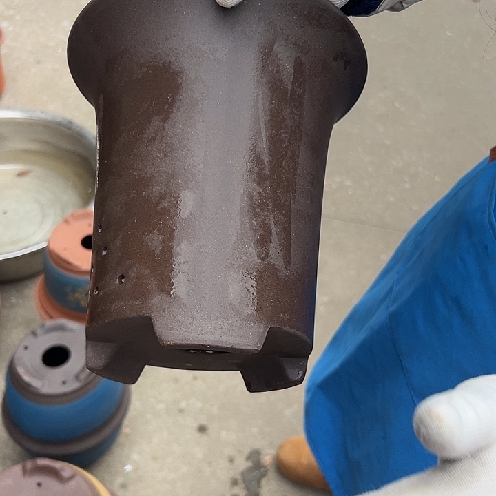 促销紫泥21花盆花盆花盆花盆