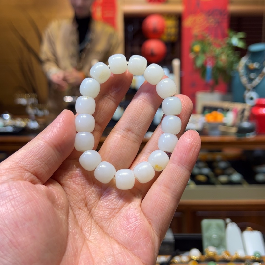 和田玉手链未镶嵌11.12