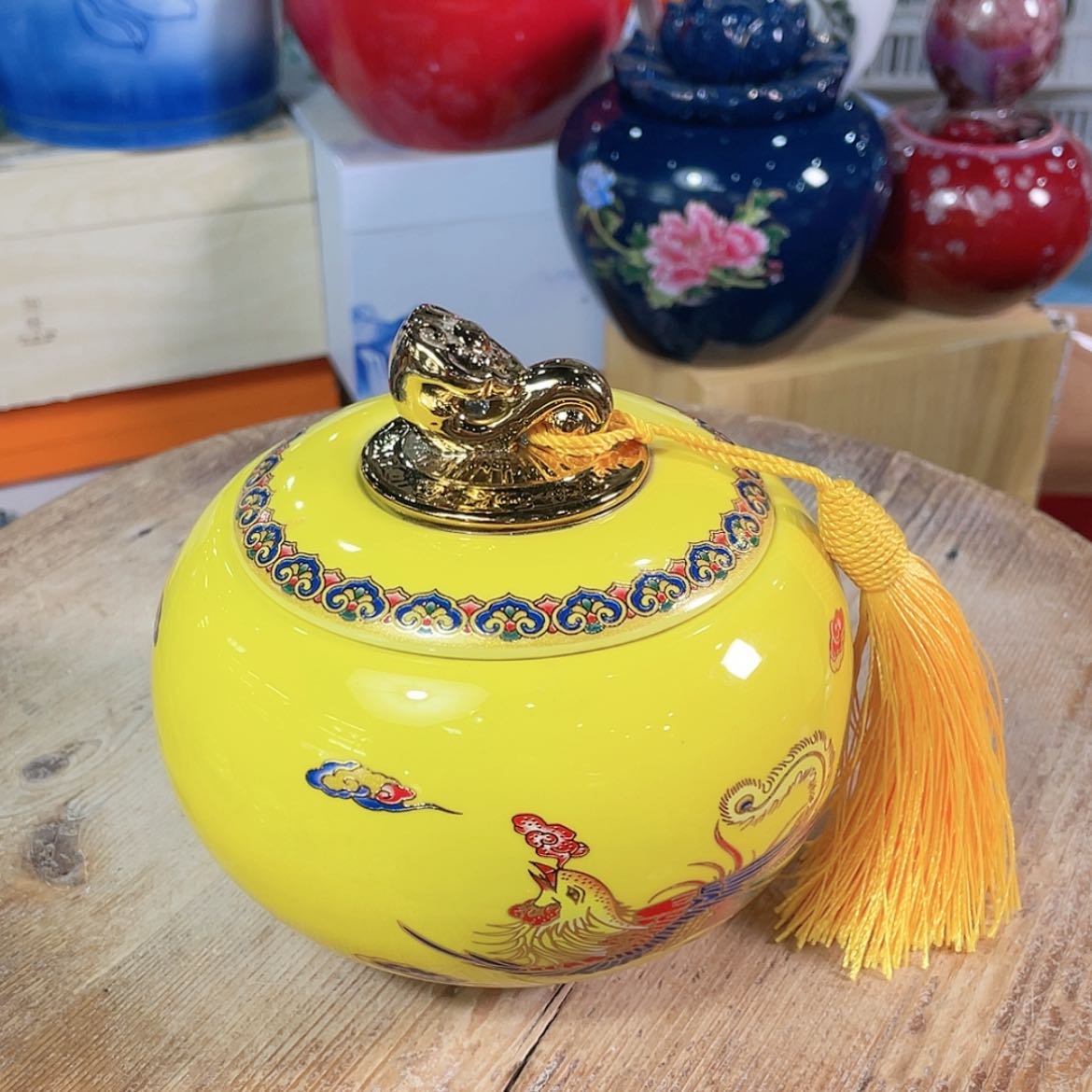 【闪购商品】罐陶瓷茶叶罐密封罐