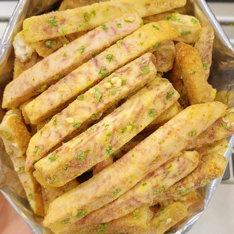 广西荔浦芋头条蟹黄味香芋条香芋片网红休闲吃货好吃零食茶点小吃
