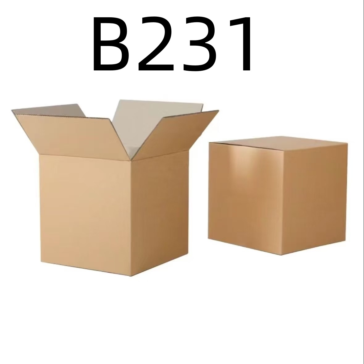 99新  【按照主播讲解下单】B231 编号纸箱 3C数码家用百货桌面摆件