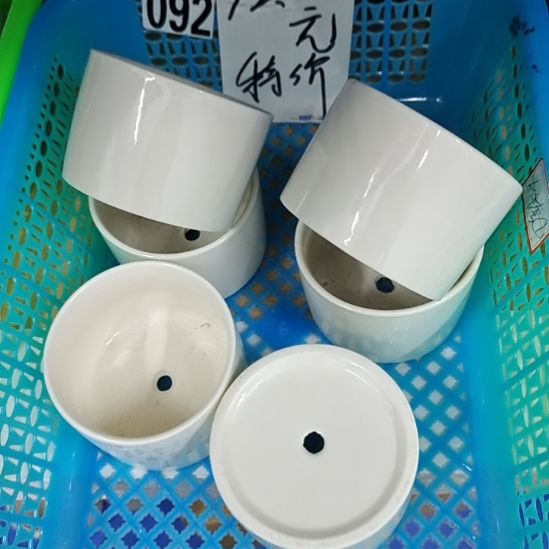 微瑕陶瓷盆12包邮