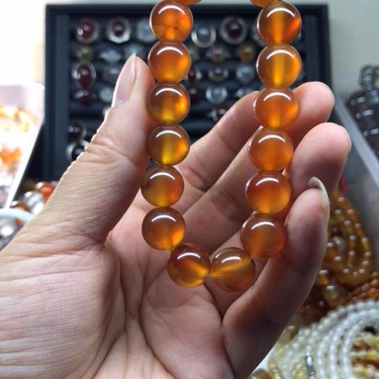 玛瑙/玉髓手链未镶嵌远****5